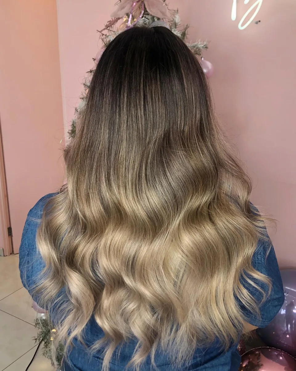 Balayage rubio